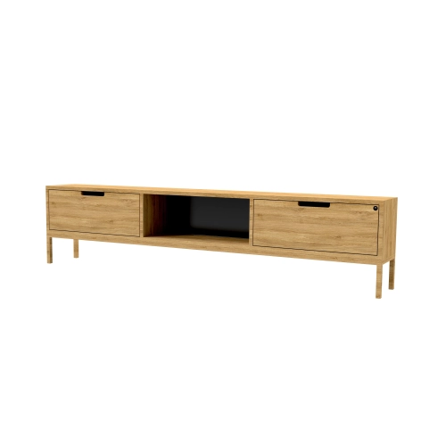 Szafka RTV-44 Drewno Lite Dąb Loft Lakier Rozmiary od 100 cm do 200 cm PREMIUM